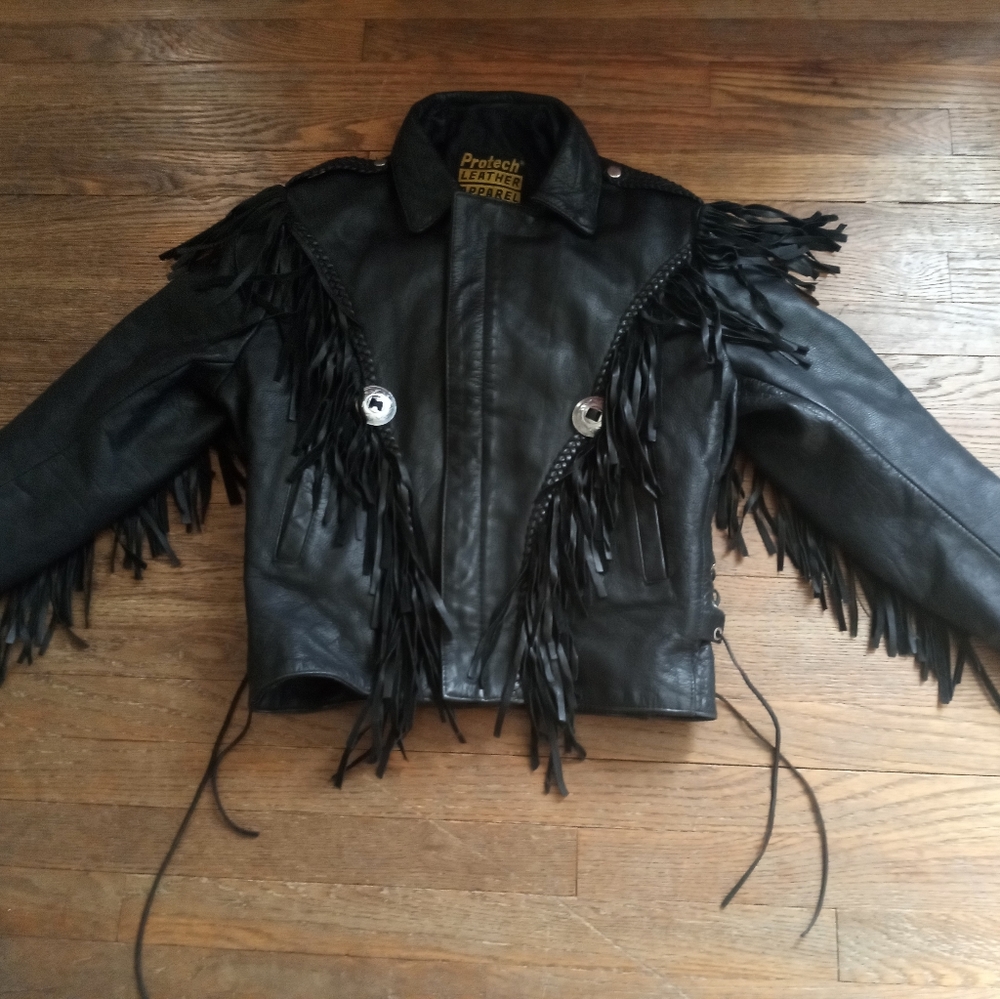 Vintage Protech Leather Jacket *Great Condition* - image 2